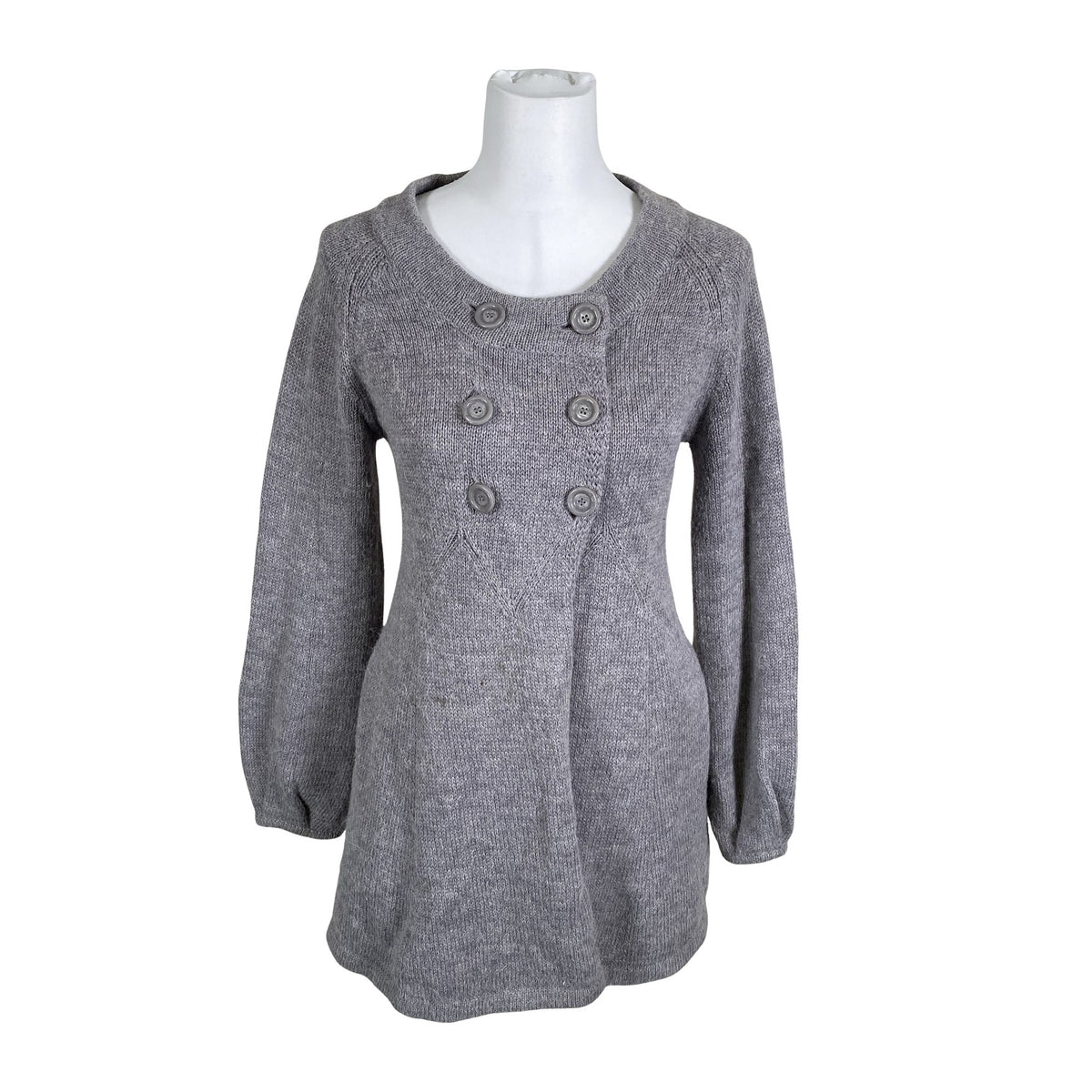 Unisex French Connection - Cardigan, size 36 - Gray (1)