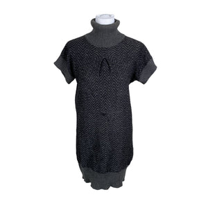 Unisex Benetton - Knit dress, size 38 - Gray (1)