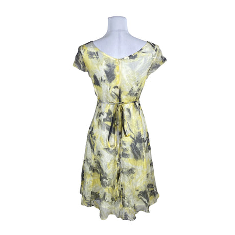 Unisex Ril's - Schiffon dress, size 36 - Yellow (2)