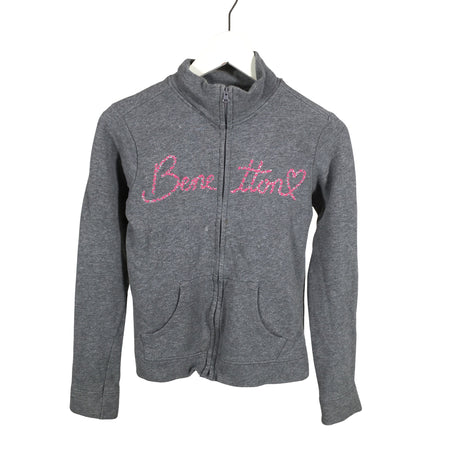 Unisex Benetton - Sweatshirt, size 158 - 164 - Gray ()