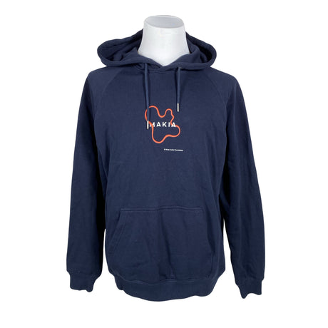 Unisex Makia - Hoodie, size L - Blue ()