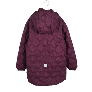 Unisex Reima - Light down jacket, size 134 - 140 - Wine red (2)