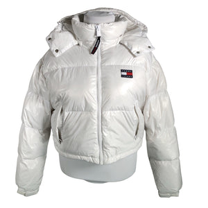 Unisex Tommy Jeans (Tommy Hilfiger) - Down jacket, size 42 - White (1)