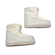 Unisex Moon Boot - Winter shoes, size 42 - Natural white ()