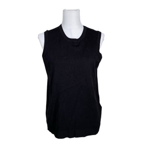 Unisex Your Face - Knit vest, size 40 - Black (1)