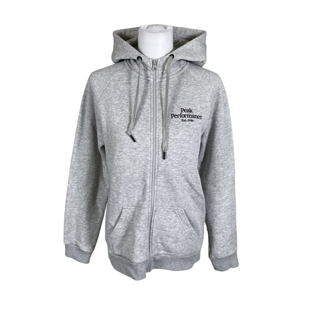 Unisex Peak Performance - Hoodie, size 40 - Gray ()