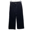 Unisex Morico - Velvet pants, size 38 - Black ()