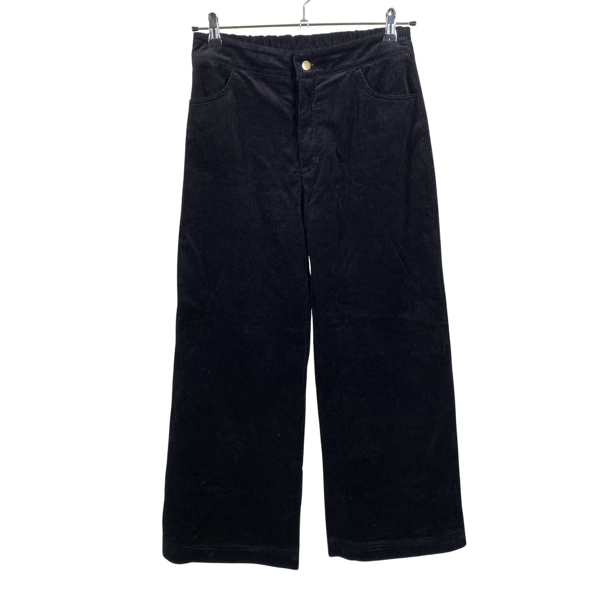 Unisex Morico - Velvet pants, size 38 - Black (1)