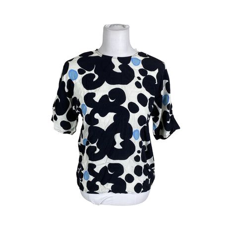 Unisex Marimekko - Short-sleeved blouse, size 36 - Blue ()