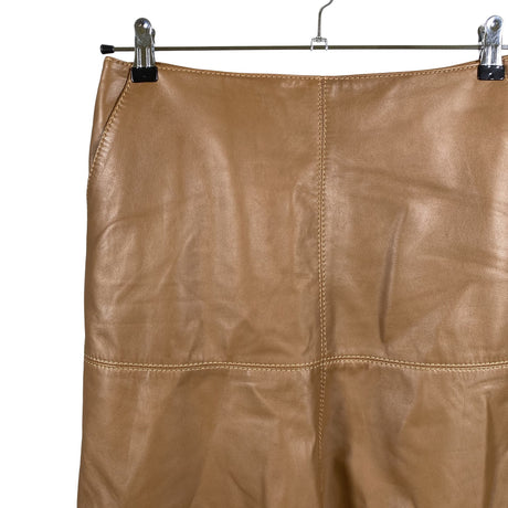 Unisex Ril's - Leather skirt, size 36 - Brown (2)