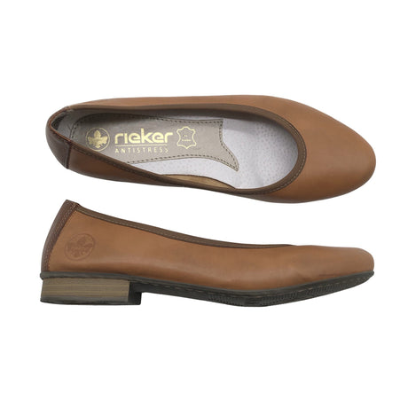 Unisex Rieker - Ballerinas, size 39 - Brown ()