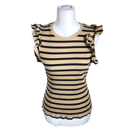 Unisex Holly & Whyte by Lindex - Tricot tank top, size 40 - Brown ()