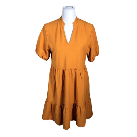 Unisex NOSH - Tricot dress, size 38 - Orange ()