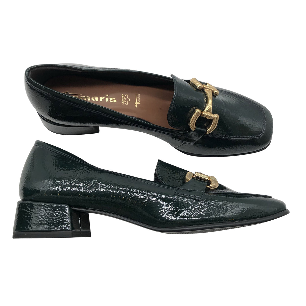 Unisex Tamaris - Loafers, size 41 - Green (1)