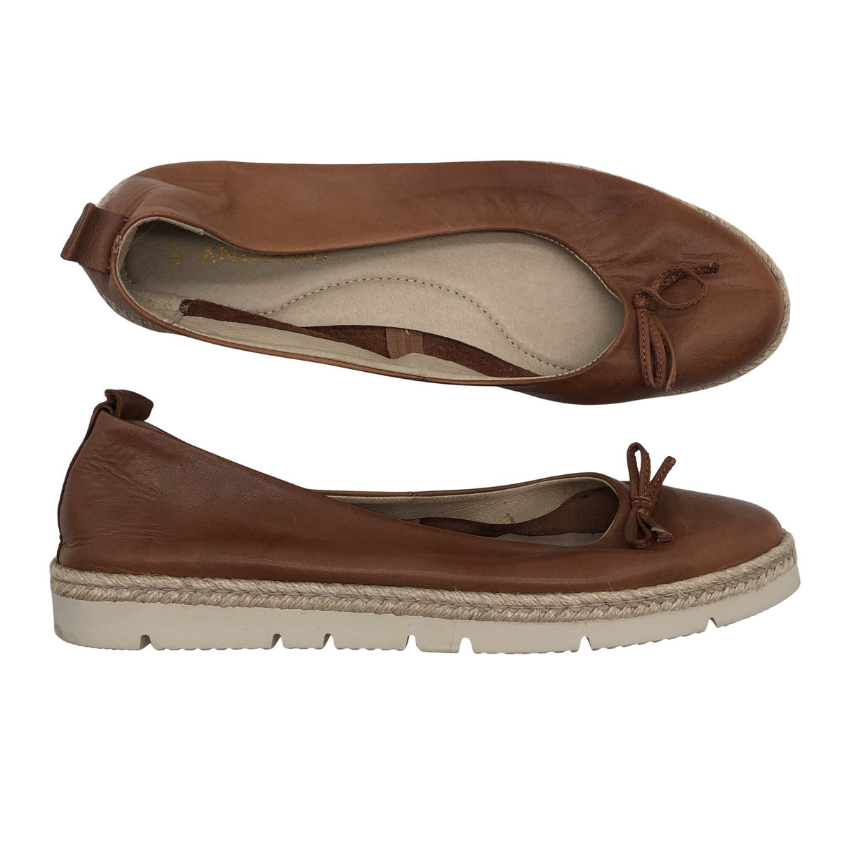 Unisex Andiamo - Ballerinas, size 41 - Brown (1)