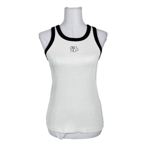 Unisex Marimekko - Tricot tank top, size 38 - White (1)