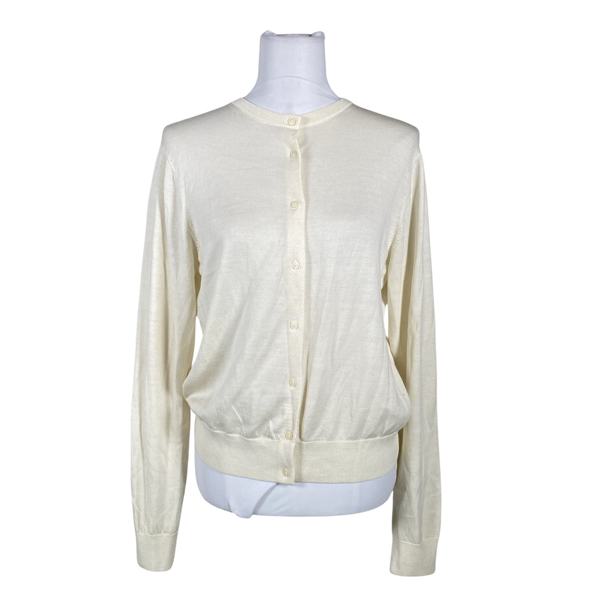 Unisex Uniqlo - Cardigan, size 38 - Natural white (1)