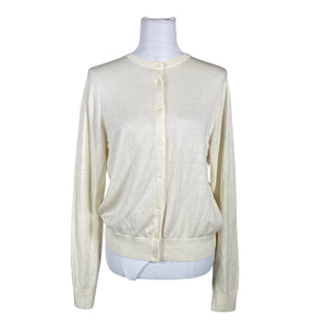Unisex Uniqlo - Cardigan, size 38 - Natural white (1)