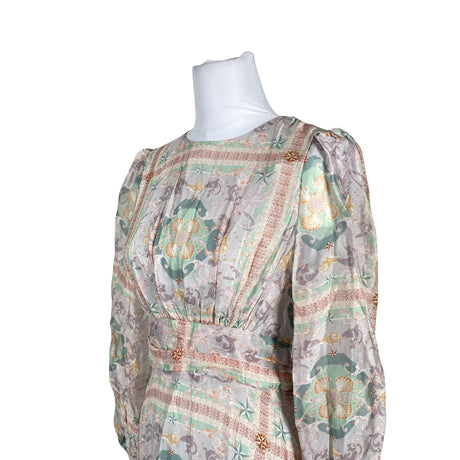 Unisex By Malina - Maxi dress, size 38 - Gray (2)