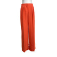 Unisex Tara Jarmon - Straight leg trousers, size 36 - Orange ()