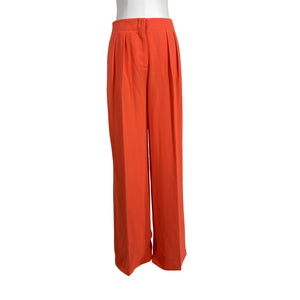 Unisex Tara Jarmon - Straight leg trousers, size 36 - Orange (1)