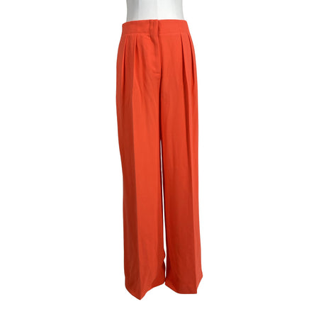 Unisex Tara Jarmon - Straight leg trousers, size 36 - Orange ()
