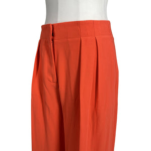 Unisex Tara Jarmon - Straight leg trousers, size 36 - Orange (2)