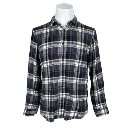 Unisex Uniqlo - Flannel shirt, size M - Gray ()
