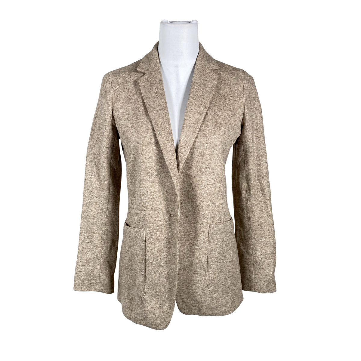 Unisex Massimo Dutti - Jacket, size 36 - Beige (1)