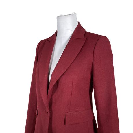 Unisex Tara Jarmon - Jacket, size 34 - Wine red (2)