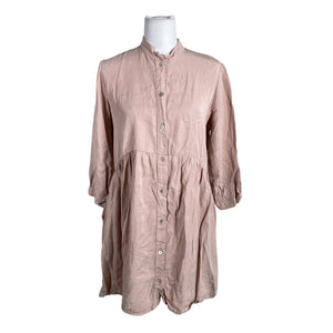 Unisex Gauhar - Schiffon dress, size 34 - Light pink (1)