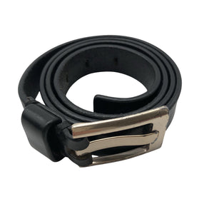 Unisex Tiger of Sweden - Leather belt, size Ei kokoa - Black (1)