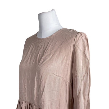 Unisex Gauhar - Schiffon dress, size 36 - Light pink (2)