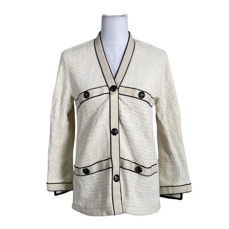 Unisex Maje - Jacket, size 36 - Natural white ()