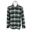 Unisex Uniqlo - Flannel shirt, size M - Green ()