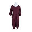 Unisex Aarrelabel - Tricot dress, size 38 - Wine red ()