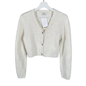 Unisex Lindex - Cardigan, size 164 - 170 - White (1)