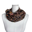 Unisex Handmade - Circle scarf, size Midi - Black ()
