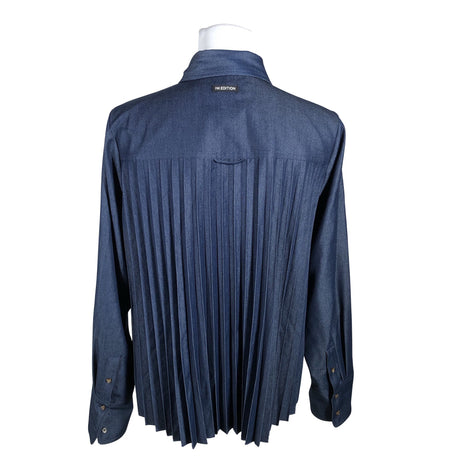 Unisex InWear - Collared shirt, size 40 - Blue (2)