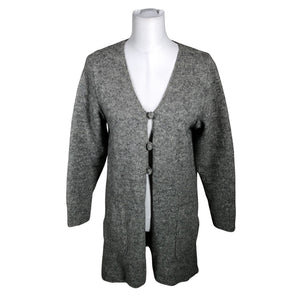 Unisex By Pia's Design - Cardigan, size 38 - Gray (1)
