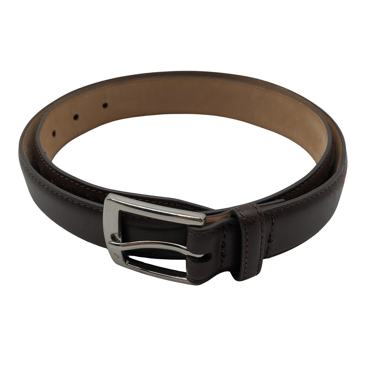 Unisex Charles Tyrwhitt - Leather belt, size Ei kokoa - Brown (1)