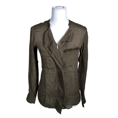 Unisex Massimo Dutti - Blouse, size 38 - Green ()