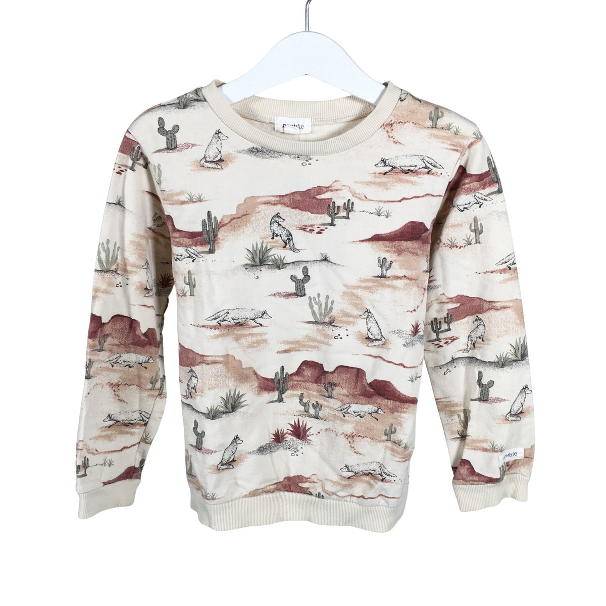 Unisex Newbie - Sweatshirt, size 98 - 104 - Beige (1)