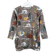 Unisex NOSH - Tricot dress, size 98 - 104 - Brown ()