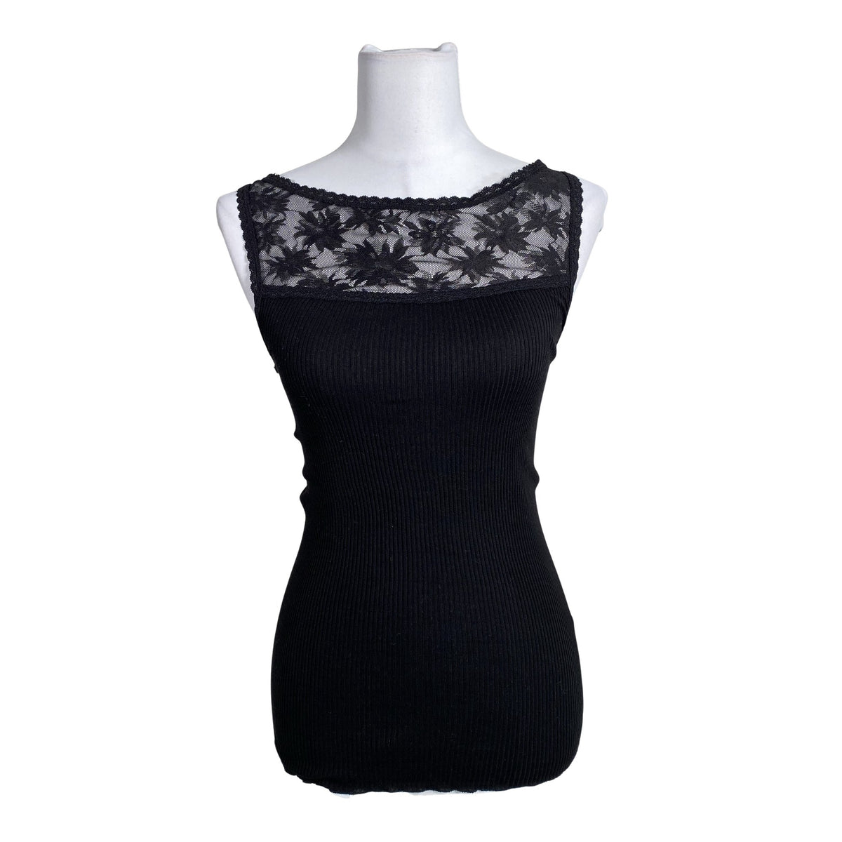 Unisex Rosemunde - Tricot tank top, size 36 - Black (1)
