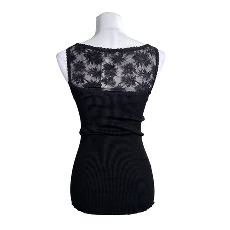 Unisex Rosemunde - Tricot tank top, size 36 - Black (2)