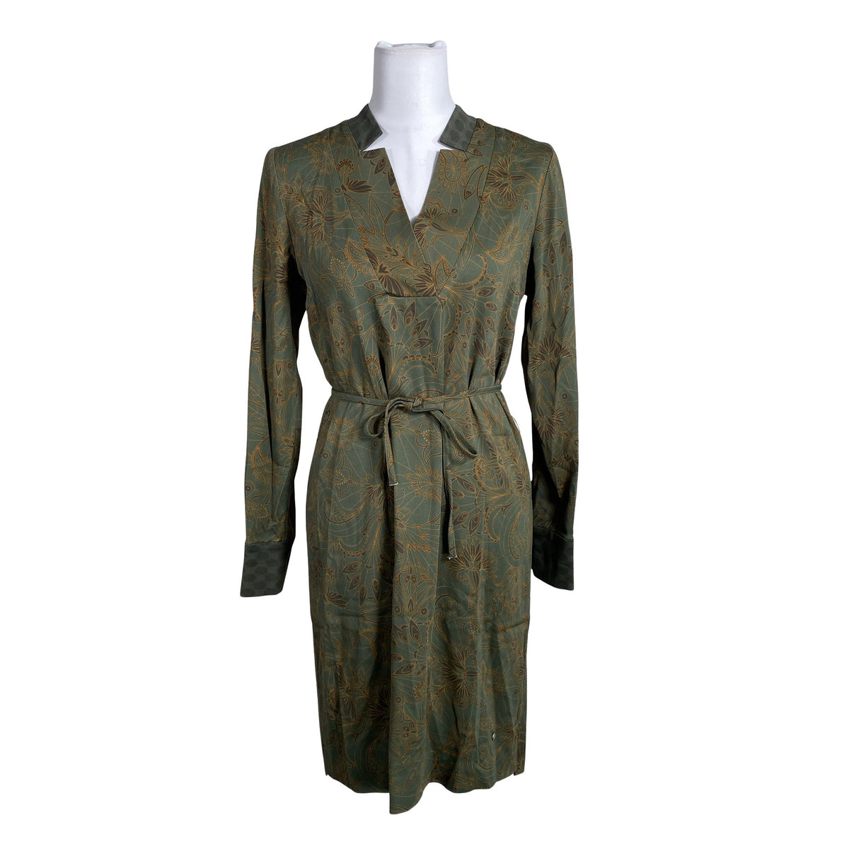Unisex Mos Mosh - Schiffon dress, size 38 - Green (1)