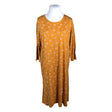 Unisex Gudrun Sjöden - Tricot dress, size 48 - Orange ()