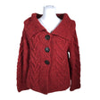 Unisex Handmade - Cardigan, size 38 - Red ()