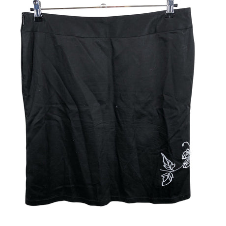 Unisex Chic - Fabric skirt, size 42 - Black (2)